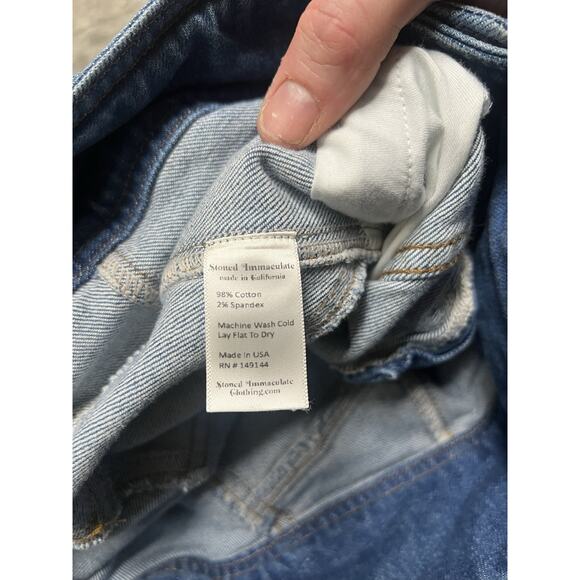 EUC 27 $307 Stoned Immaculate Waiting For The Sun Denim Jean in Fillmore Sunbeam - Picture 9 of 10